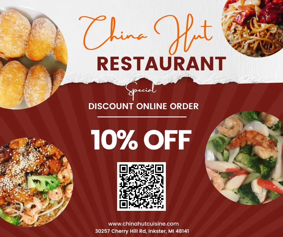 China on sale hut menu